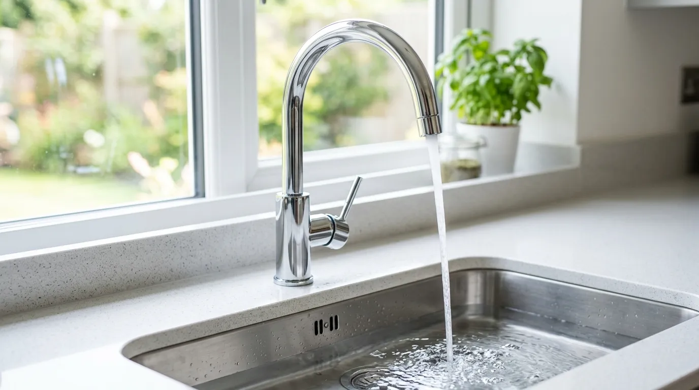 Local Plumbing Master Pros same day plumber fixing a faucet in Creedmoor, NC
